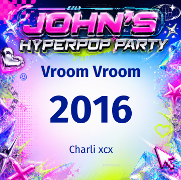 AI hyperpop card design back